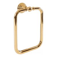 Handdoek ring Clasic | Wandmontage | 18.2 cm | 24k Goud glans