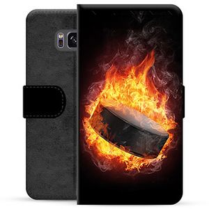 Samsung Galaxy S8+ Premium Portemonnee Hoesje - IJshockey