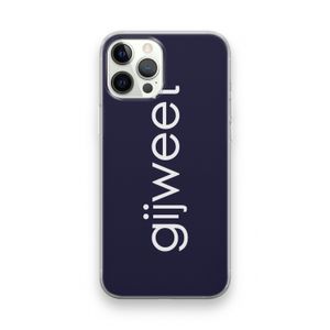 Gijweet: iPhone 12 Pro Transparant Hoesje