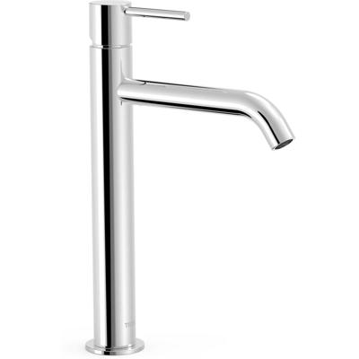Wastafelkraan Tres Study | Opbouw | Mengkraan | Hoog model | 1-knop | Rond | Chroom