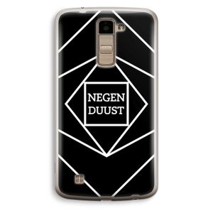 Negenduust geometrisch: LG K10 (2016) Transparant Hoesje