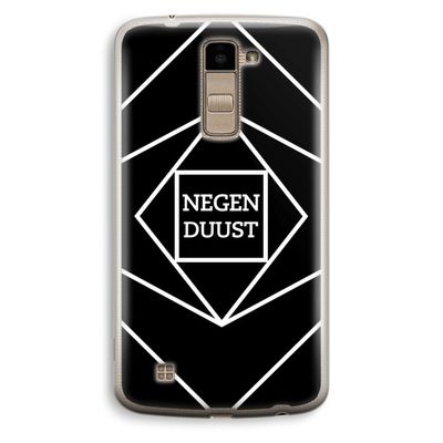 Negenduust geometrisch: LG K10 (2016) Transparant Hoesje