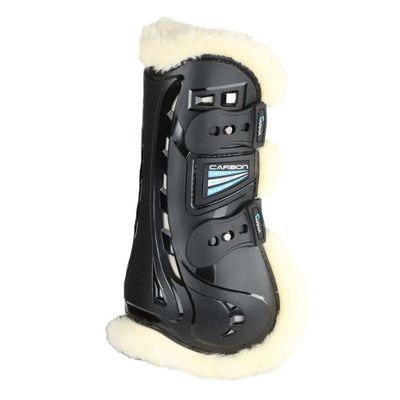 Arma Carbon SupaFleece Peesbeschermers zwart maat:full