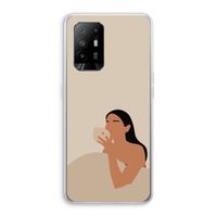 Fresh coffee: Oppo A95 5G Transparant Hoesje