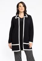 Yoek Vest Zwart/Wit | Zwart | Maat 54/56