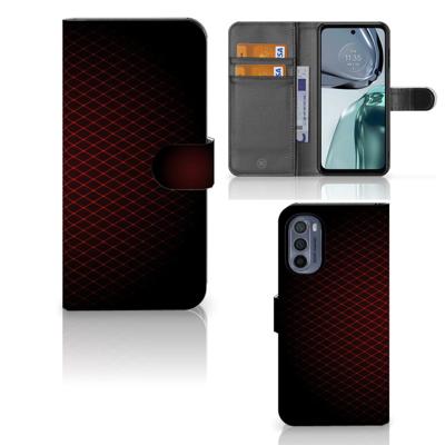 Motorola Moto G62 5G | Telefoon Hoesje | Geruit Rood