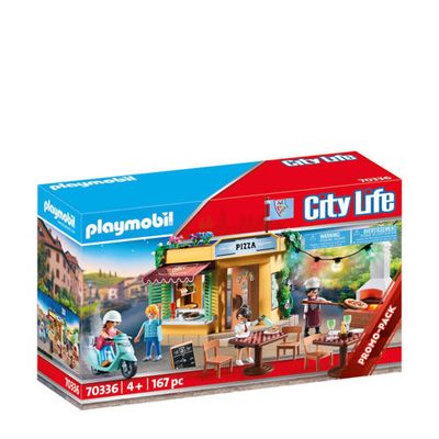 Playmobil City Life Pizzeria met terras 70336