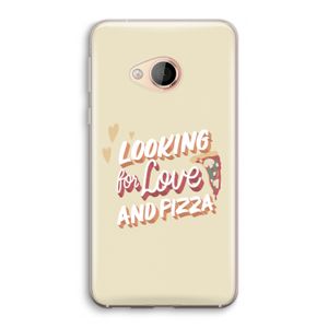 Pizza is the answer: HTC U Play Transparant Hoesje