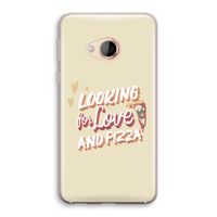 Pizza is the answer: HTC U Play Transparant Hoesje