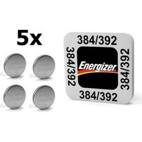 5 Stuks - Energizer 384/392 1.55V knoopcel batterij - thumbnail