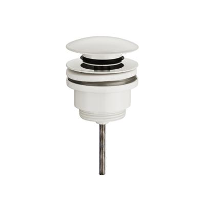 Wiesbaden Clickwaste Afvoerplug BWS Karsten 5/4" Glans Wit