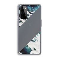 Golven: OnePlus 9 Pro Transparant Hoesje Golven: OnePlus 9 Pro Transparant Hoesje