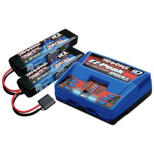 Traxxas EZ-Peak Plus Dual +2x LiPo-Akku Modelbouwoplader 8 A Li-poly, NiMH Minus-delta-U-uitschakeling, Batterijherkenning, Temperatuurbewaking