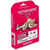 VETOCANIS Spot On, anti-vlooien en anti-tick pipetten - voor cat VETOCANIS Spot On, anti-vlooien en anti-tick pipetten - voor cat