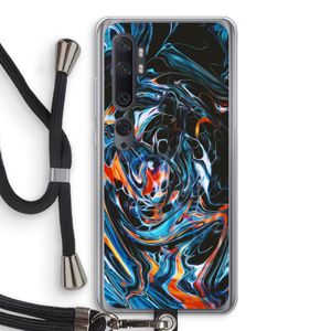 Black Unicorn: Xiaomi Mi Note 10 Transparant Hoesje met koord