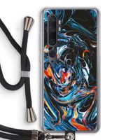 Black Unicorn: Xiaomi Mi Note 10 Transparant Hoesje met koord