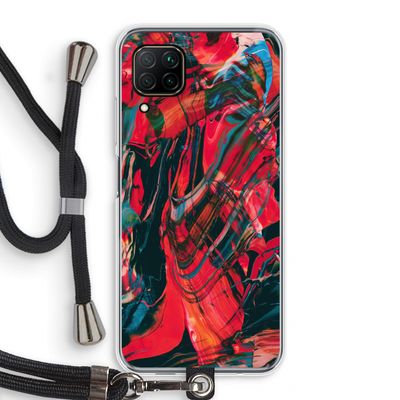 Endless Descent: Huawei P40 Lite Transparant Hoesje met koord