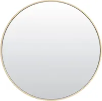 Light & Living spiegel metaal espejo 50cm crème