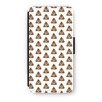 Poop emoji: iPhone 8 Plus Flip Hoesje