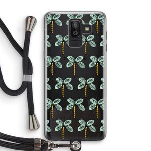 Paradise: Samsung Galaxy J8 (2018) Transparant Hoesje met koord