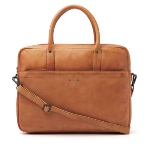 dR Amsterdam Tampa Laptoptas 15.6'' Camel