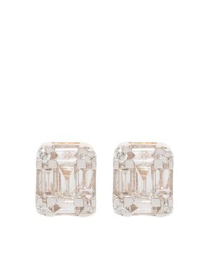 Adina Reyter puce d'oreille en or 14ct à diamants