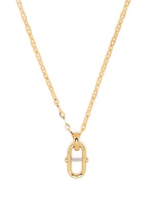 Charriol collier en chaine à pendentif - Or
