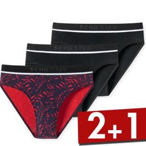 Schiesser 3 stuks 95-5 Printed Rio-Slip * Actie *