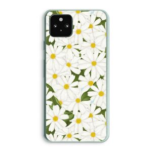 Summer Daisies: Google Pixel 5a 5G Transparant Hoesje