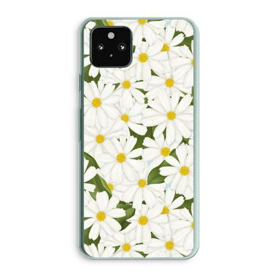 Summer Daisies: Google Pixel 5a 5G Transparant Hoesje