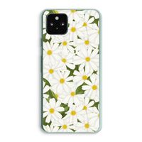 Summer Daisies: Google Pixel 5a 5G Transparant Hoesje Summer Daisies: Google Pixel 5a 5G Transparant Hoesje