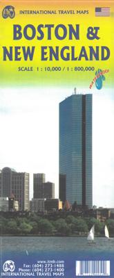 Stadsplattegrond - Wegenkaart - landkaart Boston & New England | ITMB Stadsplattegrond - Wegenkaart - landkaart Boston & New England | ITMB