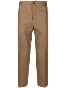 Costumein pantalon à coupe droite - Marron