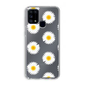 Margrietjes: Samsung Galaxy M31 Transparant Hoesje