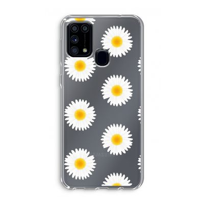 Margrietjes: Samsung Galaxy M31 Transparant Hoesje