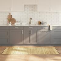 VidaXL Vloerkleed rechthoekig 70x200 cm bamboe lichtnaturel