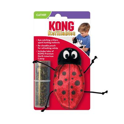 Kong Kat kattenspeelgoed reffilable ladybug - Gebr de boon