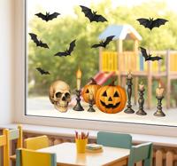 Diverse halloweendecoraties raamsticker