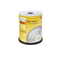 Cd-r philips 80min 700mb 52x sp (100)