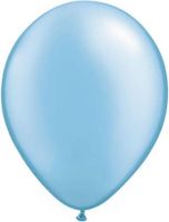 Ballonnen lichtblauw 30cm 10 stuks