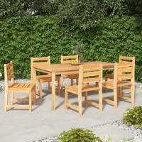 7-delige Tuinset massief teakhout 7-delige Tuinset massief teakhout
