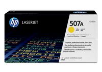 HP toner 507A, 6 000 pagina's, OEM CE402A, geel