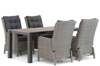 Garden Collections Kingston/Valley 180 cm dining tuinset 5-delig - thumbnail