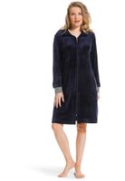 Rits damesbadjas velvet marine -(44-46) L Rits damesbadjas velvet marine -(44-46) L