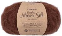 Drops Brushed Alpaca Silk Uni Colour 038 Chocolade