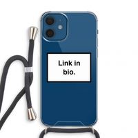 Link in bio: iPhone 12 mini Transparant Hoesje met koord