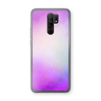 Clouds pastel: Xiaomi Redmi 9 Transparant Hoesje