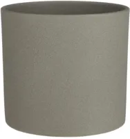 Mica Decorations bloempot Era rond 23x21.5cm zandgroen