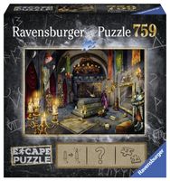 Ravensburger puzzel 759 stukjes escape 6 kasteel van de vampier - thumbnail