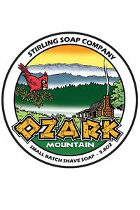 Stirling Soap Co. scheercrème Ozark Mountain 165ml